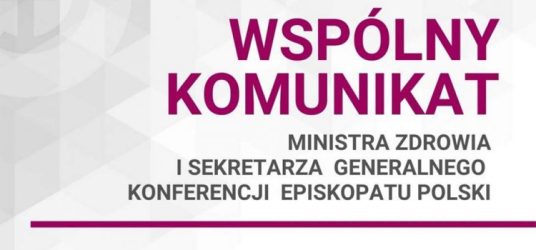 WSPÓLNY KOMUNIKAT MINISTRA ZDROWIA I SEKRETARZA GENERALNEGO KEP