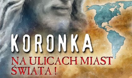KORONKA NA ULICACH MIAST ŚWIATA