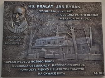 ZAPRASZAMY NA POŚWIĘCENIE PAMIĄTKOWEJ TABLICY