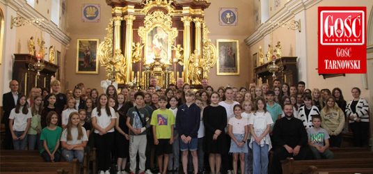 NAJLICZNIEJSZE W DIECEZJI TARNOWSKIEJ SZKOLNE KOŁO CARITAS POWSTAŁO W OLEŚNIE