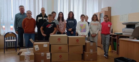 PODZIĘKOWANIE DLA SZKOLNEGO KOŁA CARITAS